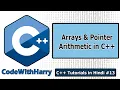 Arrays Pointers Arithmetic in C C Tutorials for Beginners
