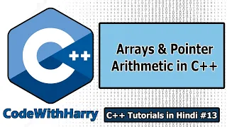 Arrays Pointers Arithmetic in C C Tutorials for Beginners