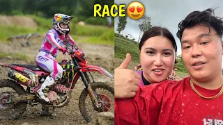 ALISHA DIRTBIKE RACE KHELNE RE😍 / @rajkumarthapamagar32 