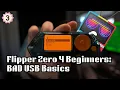 Flipper Zero 4 Beginners Learning Bad USB Basics