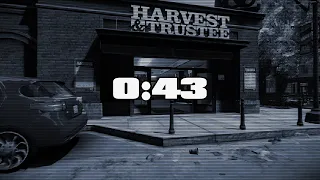 Payday 2 - Bank Heist Gold Solo Speedrun DS WR 0 43
