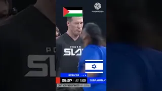 فلسطين ضد اسرائيل في تحدي الكف  تحدي دندنها