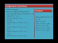 Chapter 5 Python - Variables and Operators