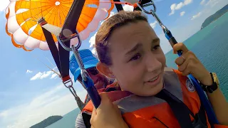 Nervous flyers get dunked Episode 173 (Sailing Catalpa)