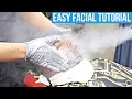 QUICK EASY BARBER FACIAL TUTORIAL LEARN IN UNDER 3 MINUTES