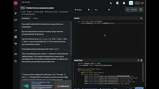 codewars python find the first non consecutive number