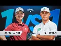 Min Woo Lee vs Si Woo Kim Random Club Challenge