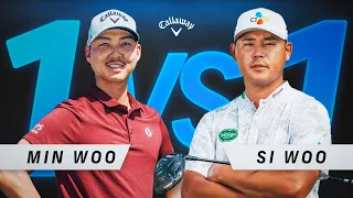 Min Woo Lee vs Si Woo Kim Random Club Challenge