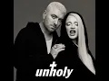 Download Lagu Sam Smith ft. Kim Petras - UNHOLY (FÄT TONY Bass Boosted REMIX)