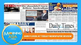 Today's Newspapers Headline Reviews | Morning Asia With Pauline Saule | October 14, 2026