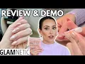 GLAMNETIC NAILS REVIEW DEMO Are they the best press on nails