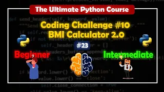 Coding Challenge BMI Calculator 2 0 The Ultimate Python Course BrainyHub