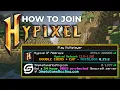 How To Join Hypixel Hypixel IP 2024