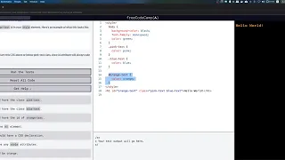 freeCodeCamp Override Class Declarations by Styling ID Attributes