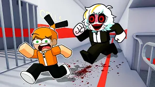 ESCAPA de la PRISION de CHUYMINE en ROBLOX 💀