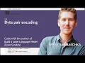 Byte Pair Encoding BPE - Live Coding with Sebastian Raschka Chapter 2 5