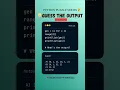 Day 10 of 21 Python Puzzle Challenge