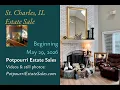 St Charles IL Estate Sale by Potpourri beginning May 29 2026
