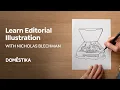 EDITORIAL ILLUSTRATION Turn ideas into images - A Course by Nicholas Blechman Domestika English