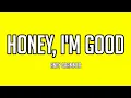Download Lagu Andy Grammer - Honey, I'm Good - Lyrics
