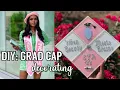 DIY GRADUATION CAP decorating my grad cap AKA