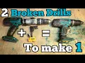 Download Lagu Making 1 working Makita drill, out of 2 broken Drills.