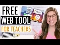 Best FREE Web Tool for Teachers EDTech Made Easy - Classroom Screen Tutorial