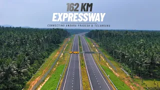This Expressway Connecting Telangana And Andhra Pradesh Both State 