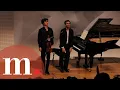 Download Lagu Alexandre Kantorow and Daniel Lozakovich perform Brahms's Scherzo from the F.A.E Sonata