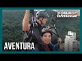 Download Lagu Apresentadora Mariana Godoy topa desafio do Domingo Espetacular e encara voo de parapente