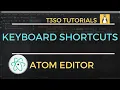 How to Show all Keyboard Shortcuts in Atom Editor