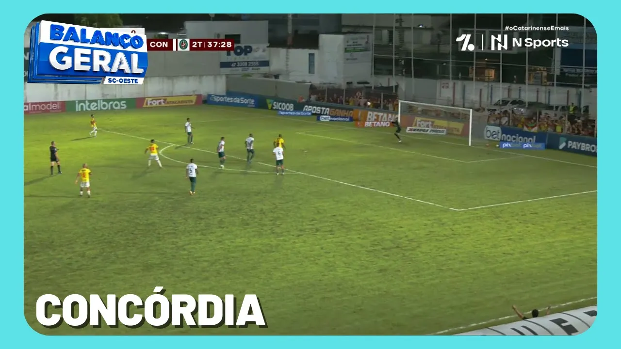 Concórdia perde para o Brusque e dá adeus ao Catarinense