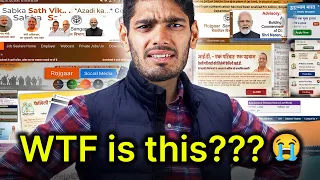 Trauma ft. Indian government websites 😭
