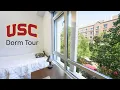 USC Dorm Tour Cale and Irani Suite