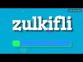 Download Lagu ZULKIFLI - HOW TO PRONOUNCE IT!?