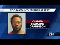 Montgomery man charged with Coosa County murder