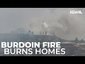 Burdoin Fire burns 14 homes in Klickitat County evacuations ongoing