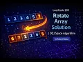 LeetCode 189 Rotate Array Solution O 1 Space Algorithm Infotechiezz