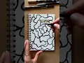 An easy drawing to calm the mind