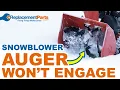 Snowblower Troubleshooting Why Your Snowblower Auger Won t Engage eReplacementParts com