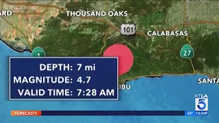 4.7M earthquake wakes up Southern Californians