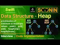 Interview Swift Data Structure - Heap Code implementation MIN HEAP MAX HEAP