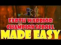 Quick Guide to Getting the Earth Warrior Champion Scroll in OSRS