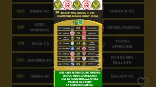 VIPIGO VIKUBWA KOMBE A KLABU BINGWA AFRIKA Yanga Yangasc Simbasctanzania Nbcpremierleague 