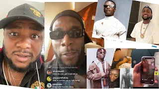 burna boy disrespect wizkid even if davido oxlade u0026 tiwa savage tape