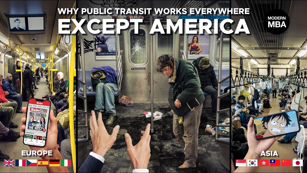 Why Public Transit Sucks in America