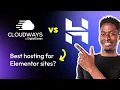 Cloudways vs Hostinger Best Hosting for Elementor Websites in 2026