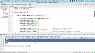 19 3 Collections - Operations on Array List learn Java