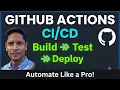 GitHub Actions Build Test and Deploy Workflow