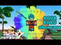 lvl 100 6 AQUA KOKU showcase All Star Tower Defence Air unit ERWIN BUFF